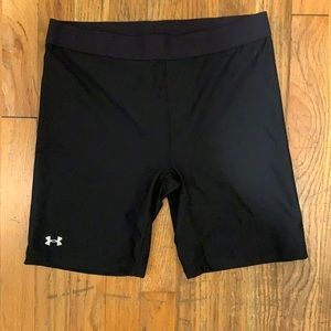Under armour biker shorts